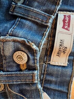 Levi's Boys 514 Straight Fit Jeans - Blue